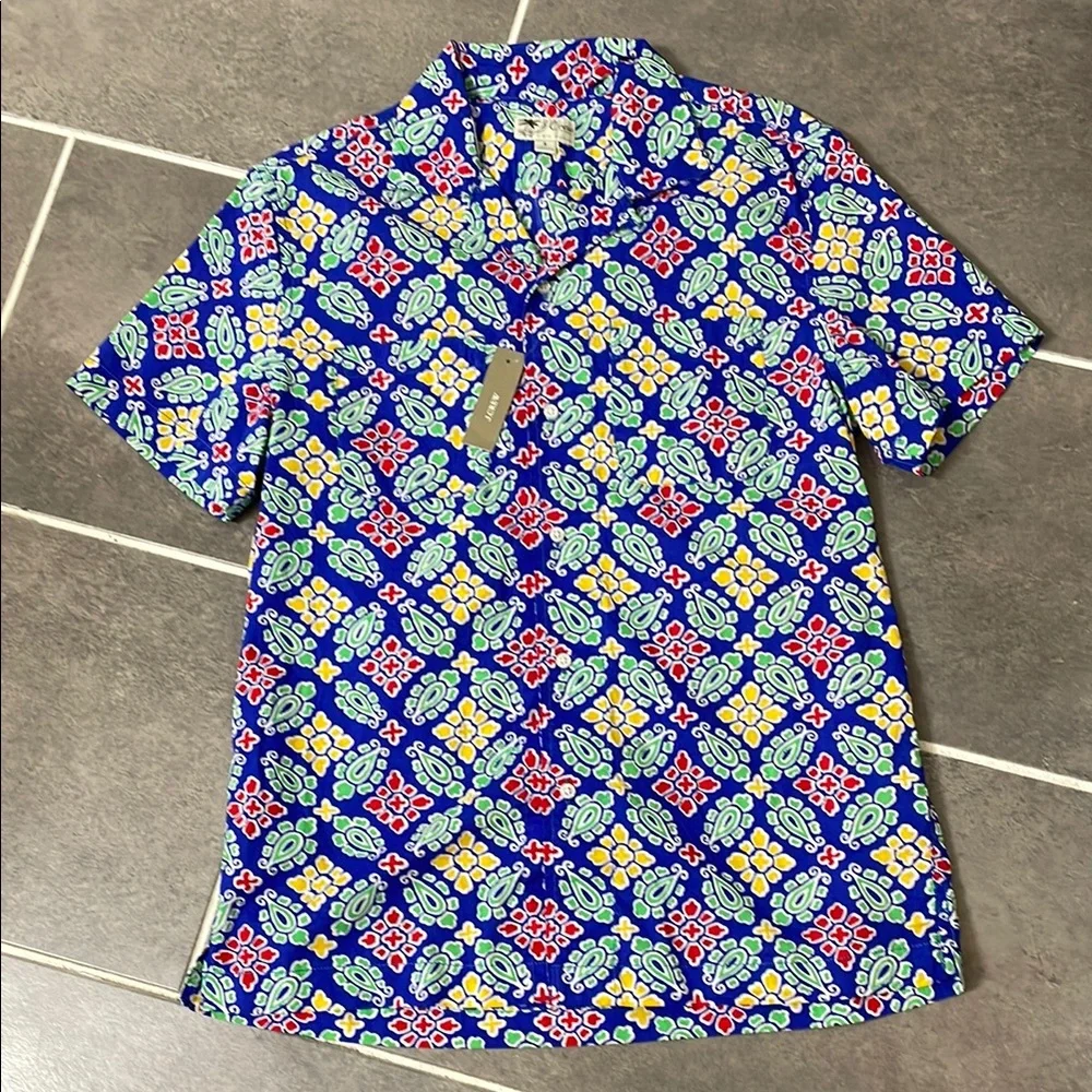 J. Crew Slub‎ Camp Short size Small